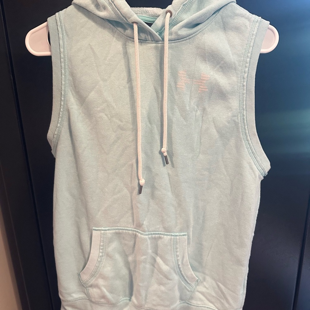 Under Armour Aqua Sleeveless Hoodie